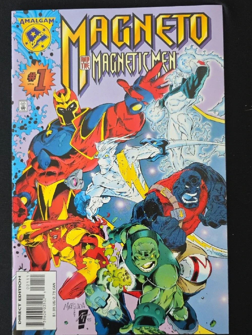 Vintage 90s Amalgam Comic Book Variery Pack (10)